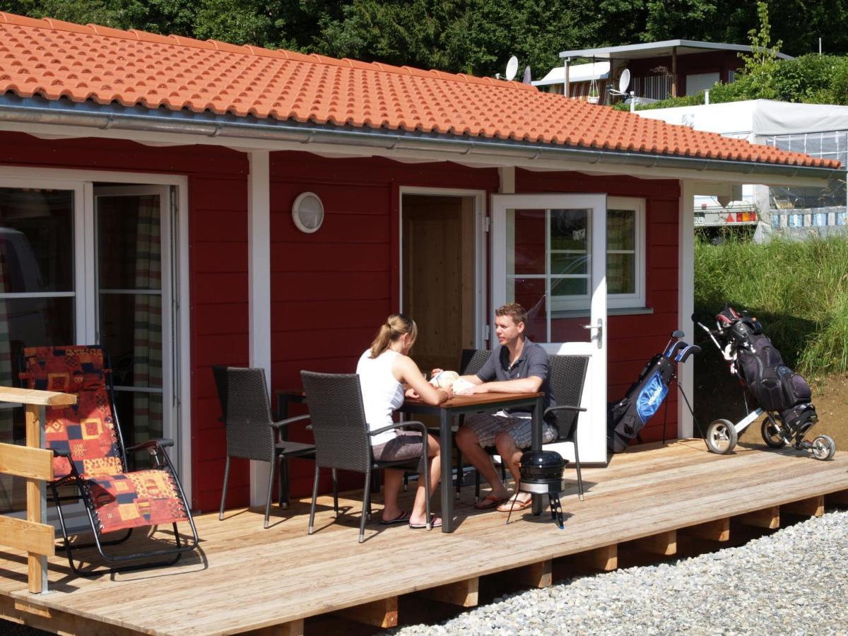 Blockhaus Campingplatz Alpenblick Weiler-Simmerberg Esterno foto