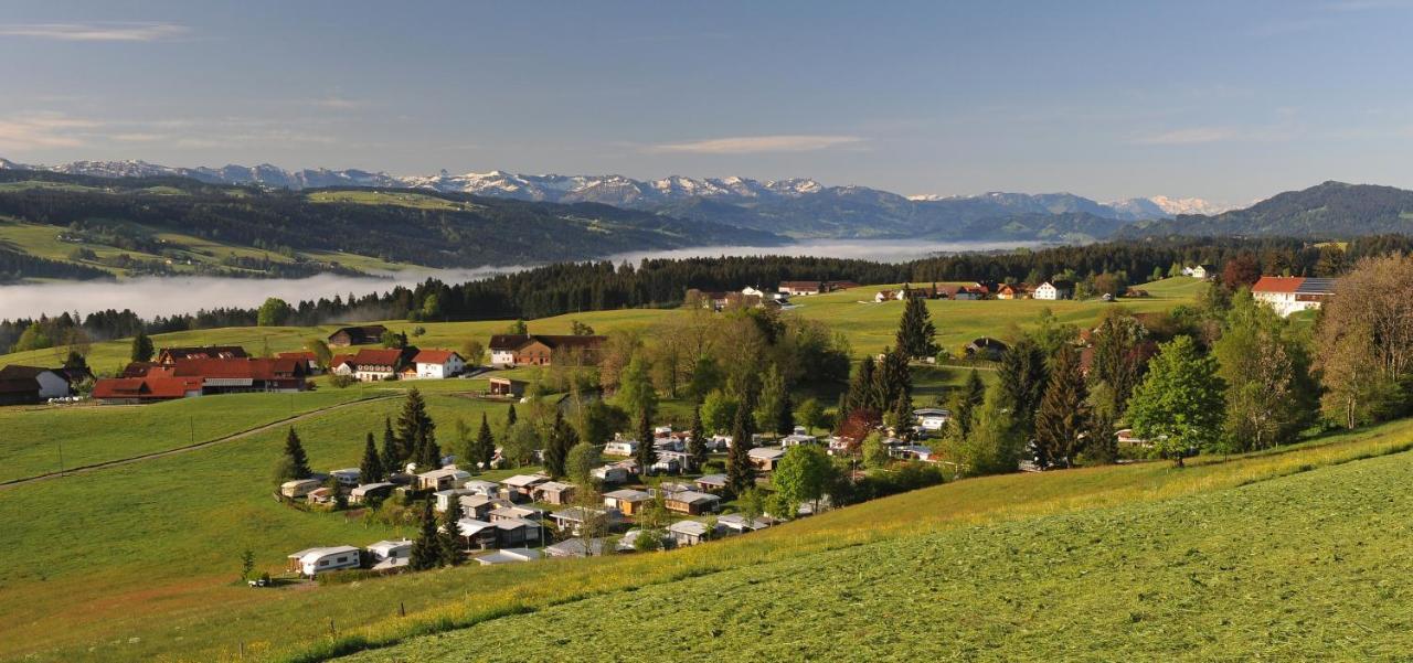 Blockhaus Campingplatz Alpenblick Weiler-Simmerberg Esterno foto